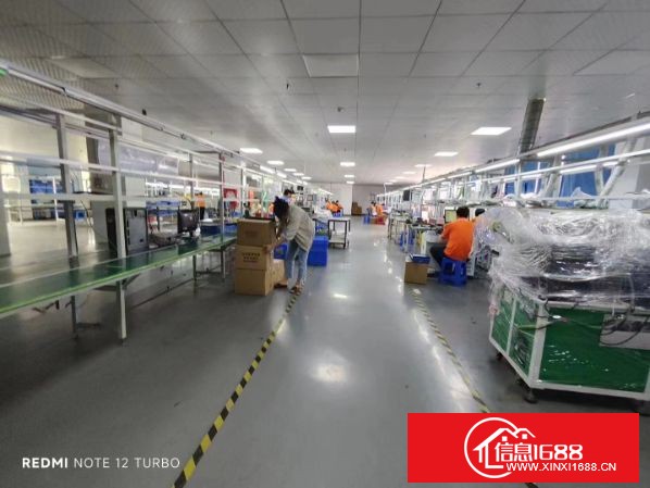 东莞塘厦科苑城工业园分租楼上1400平方可做电池行业