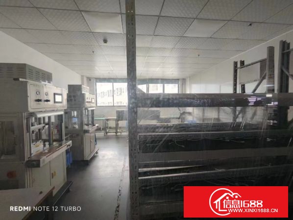 东莞塘厦科苑城工业园分租楼上1400平方可做电池行业