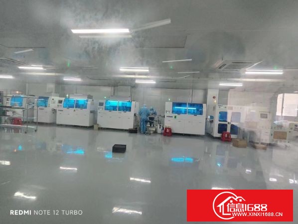 东莞塘厦科苑城工业园分租楼上1400平方可做电池行业