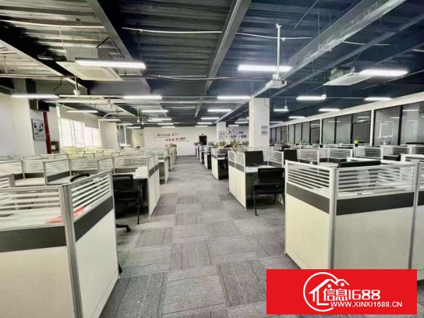 横岗六约塘坑地铁口新空楼上整层1200平米，豪华装修