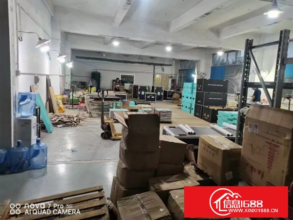 松岗大洋田工业园新出楼上1300平方整层带装修