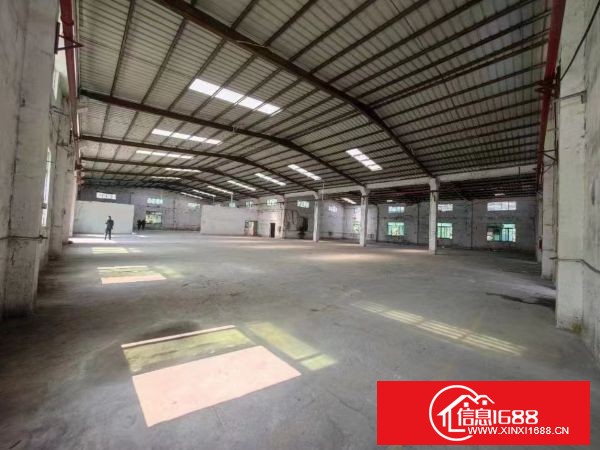 东莞大朗高速出口1公里新出独院钢结构厂房5500平方，带装修