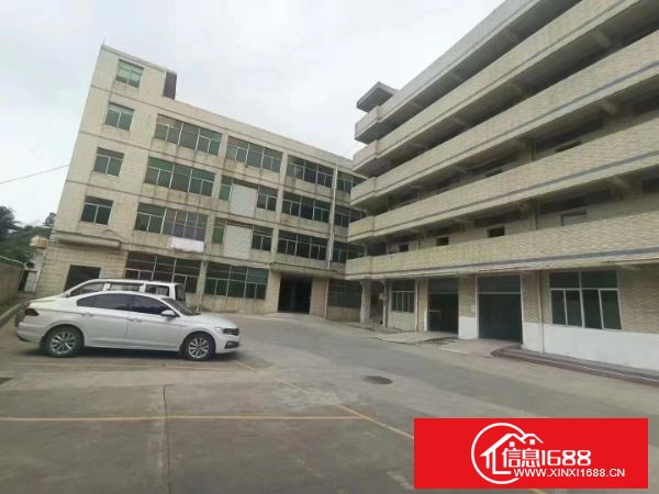 平湖白泥坑原业主独院厂房四层加宿舍5680平方。实际面积出租