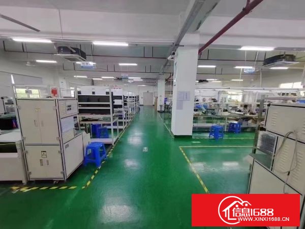 观澜章阁原房东二楼1500平方 豪华精装修，大气前台；家私空调拉线现成的