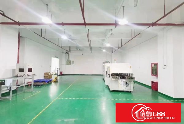 沙井后亭地铁站附近，楼上精装修厂房750平米出租，拎包入住。