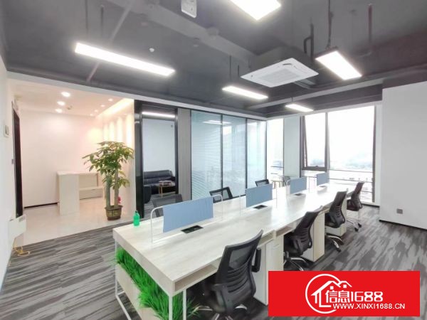 特价 豪装爱联地铁站口150平写字楼办公室 带家具大小面积有