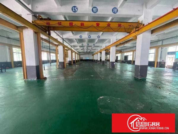 实际面积松岗松岗大田洋独院厂房出租 厂房1-3层4350平方，办公楼300平方带装修（实际面积出租）