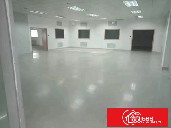 东莞寮步新出标准楼上万级无尘车间2000平、水电到车间，现成办公室装修