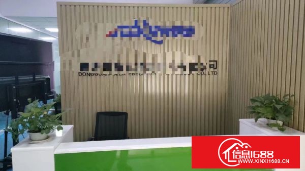 东莞长安沿江高速出口附近，重工业厂房楼上770平米，精装修办公室前台