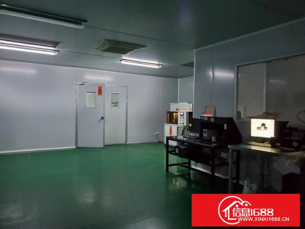 东莞长安上沙独门独院厂房 带装修无尘车间1-2楼3000平方