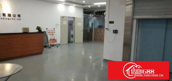 今日推荐，坂田上雪科技园精装厂房招租:适合电子加工，电商外贸等行业 3楼整层：1280㎡ （已搬空、可分租）