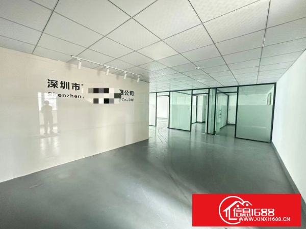 观澜黎光，原房东厂房出租，没有公摊，面积1100平一整层，实际面积，带漂亮装修，按实际面积租