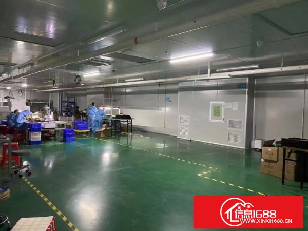 东莞大岭山镇新出工业园区楼上，现成无尘车间1500平方，水电到车间。