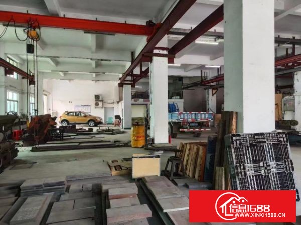 东莞虎门居岐一楼1000平方，高度5.5米，有航车、带阁楼办公室。可办环评