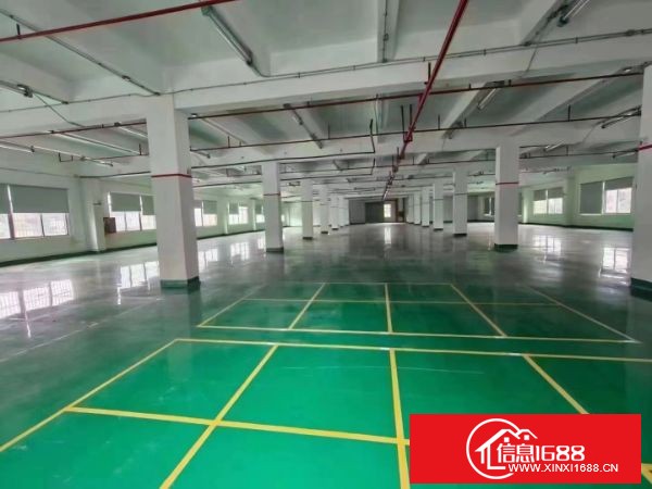 观澜梅观高速口，主干道路边，超大空地独院厂房招租，总面积15000平米，3栋厂房2栋宿舍，可整租可分租