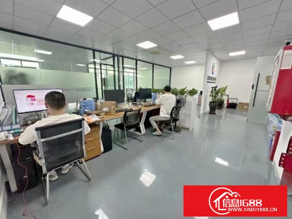 龙华大浪新出658㎡，特价22块一平方，带有现成装修的标准厂房，办公室+车间+仓库