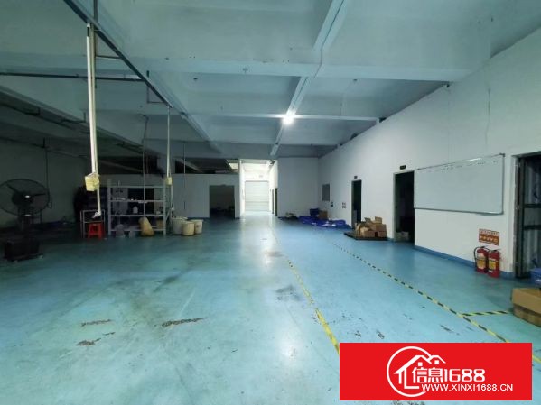 东莞长安上沙新出三楼1000平 带现成装修水电齐全 可拧包投入生产