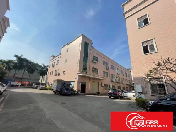 观澜福民红本厂房独栋1-3层6150平，1楼层高5.5米，2楼无尘车间，3楼现成前台，精装办公室