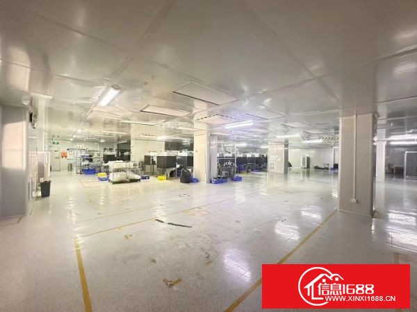 观澜福民红本厂房独栋1-3层6150平，1楼层高5.5米，2楼无尘车间，3楼现成前台，精装办公室