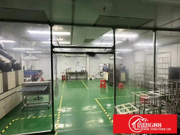 东莞塘厦蛟乙塘红本工业厂房A栋4楼1480无尘车间带全新办公室精装修，厂房配备标准两台3吨快速货梯，承重1.5吨