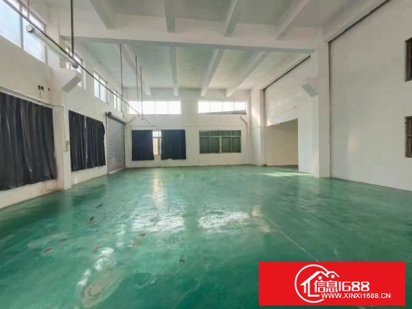 长安镇乌沙一楼厂房 一楼320平米 一搂到顶6.3米，梁下5.4米 现成牛角