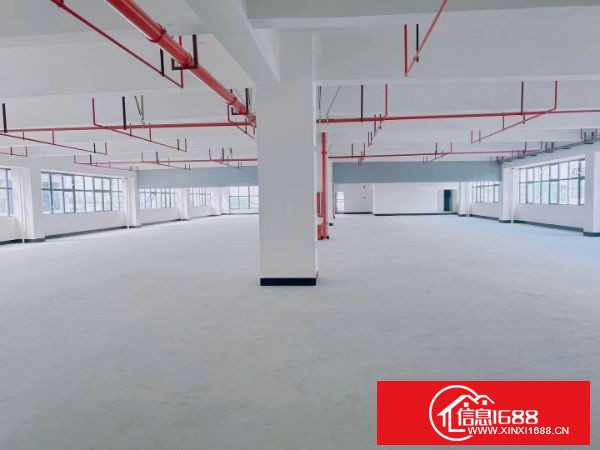 东莞凤岗五联原房东红本厂房 厂房1-2层3000平方  单层面积1500平方 首层层高8米 可做阁楼办公室