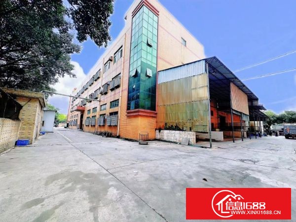 沙井地铁口附近，原房东自建厂房独门独院16000平，厂房：1-3层12000平，宿舍1-5层4000平