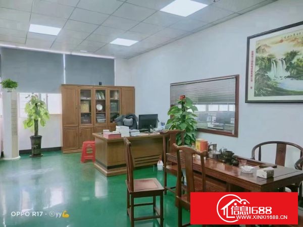 东莞长安厦岗新空楼上880平精装修厂房出租 水电齐全，精装修