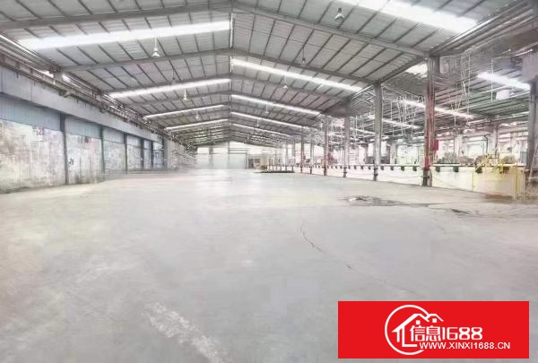 观澜高速口新出大型物流高台仓！单一层9000平，砖墙到顶，层高10米，双边卸货平台15个，带雨棚，空地5000平，可停飞机