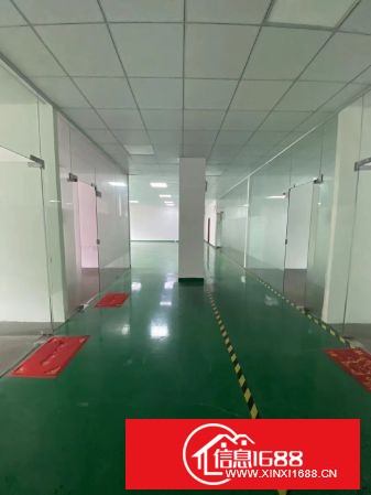 龙岗新生工业区厂房2楼600平米，有电梯，有办公室装修，厂房形象好，交通方便