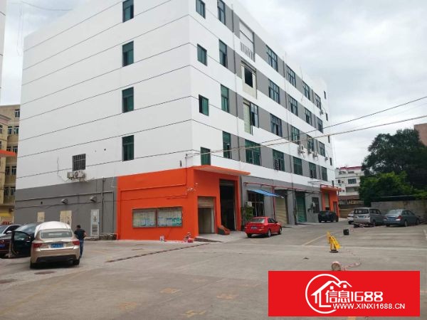 坪地新空出厂房，全新内外墙翻新 一楼1500平方，​二楼1500平方 厂房​红本证件，可办环评，可分租