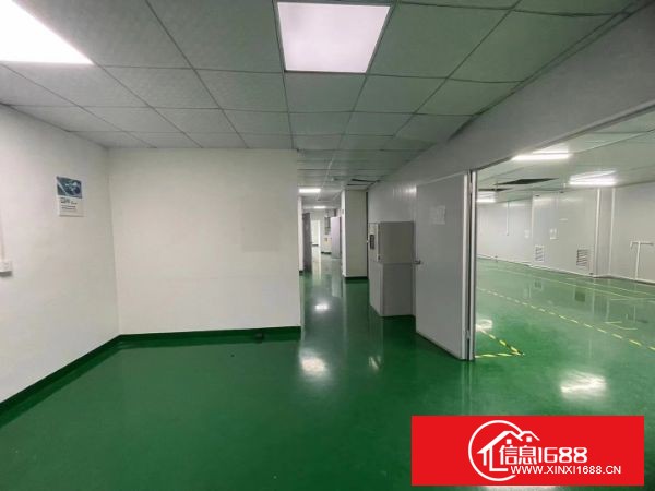 观澜桂花工业园楼上500平米，内有无尘车间，办公室及车间，已空。园区已电改。