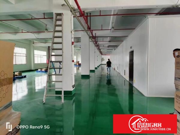 龙岗爱联 原房东红本厂房 钢构2000平，实际面积，高12米，另外标准厂房三楼跟四楼每层1000平米， 现成行车免费使用，可分租