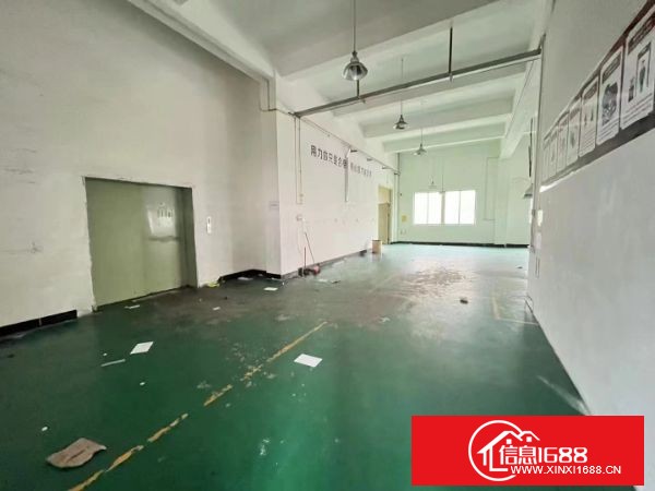 东莞塘厦桥陇刚空出独栋两层总面积2000平方，有电梯，空地超大，进出货柜车方便