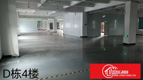 石岩街道塘头社区原业主花园式厂房分租楼上1169平方、2100平方，临近蓝光高速