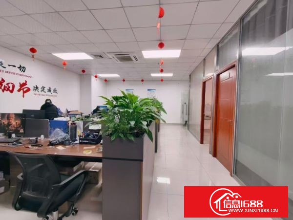 东莞塘厦沙湖，原房东3楼整层1980平方 豪华装修办公室，现成水电，可分租