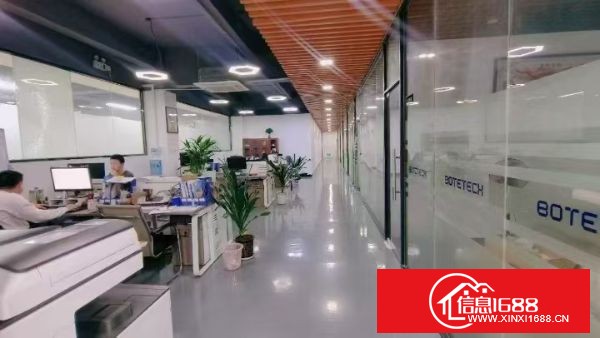 观澜地铁口附近、原房东高端园区带红本工业园厂房招租共4500平方，可分租