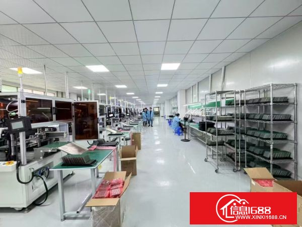 东莞长安乌沙工业园区 楼上1320平方米 黄金地段 道路宽敞 电梯直达 洁净车间 装修漂亮 水电齐全！