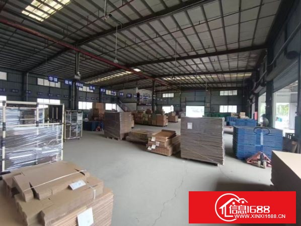 观澜梅观高速口旁物流园新出一楼1500平，带卸货平台，门口空地超级大