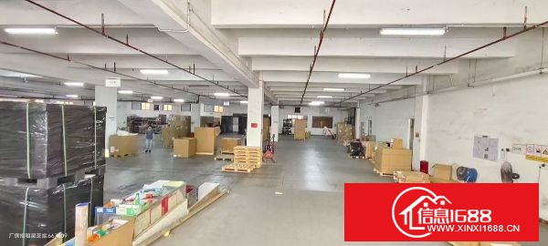 东莞长安霄边临近深圳，整栋3层15600㎡，现成卸货平台，水电办公室，大小面积分租