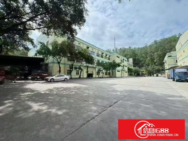 东莞长安霄边临近深圳，整栋3层15600㎡，现成卸货平台，水电办公室，大小面积分租