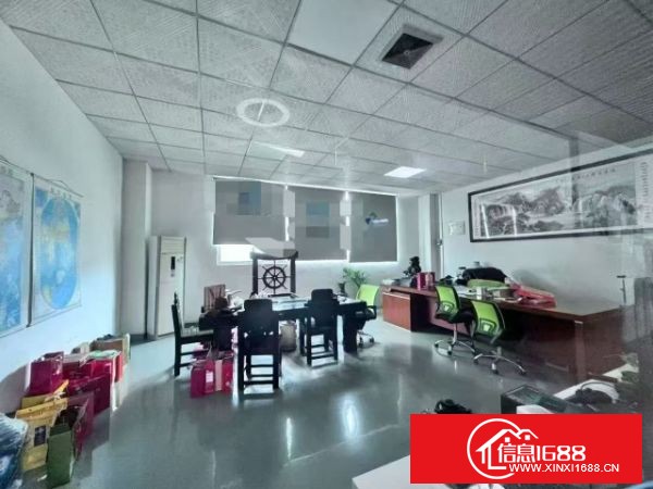 宝安福永桥头楼上1100平精装修厂房仓库办公室出租，园区环境优美，可以分租