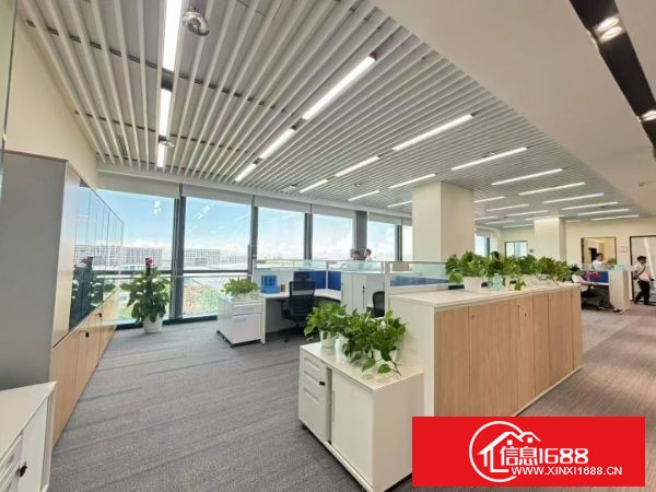 龙华大浪新百丽附近百万豪装免费送 面积1499平方，精装办公室+百万级无尘车间