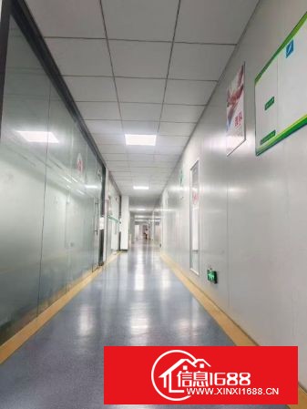 观澜龙澜快线旁大型园区新出楼上精装厂房1650平，现成无尘车间，无需装让费，