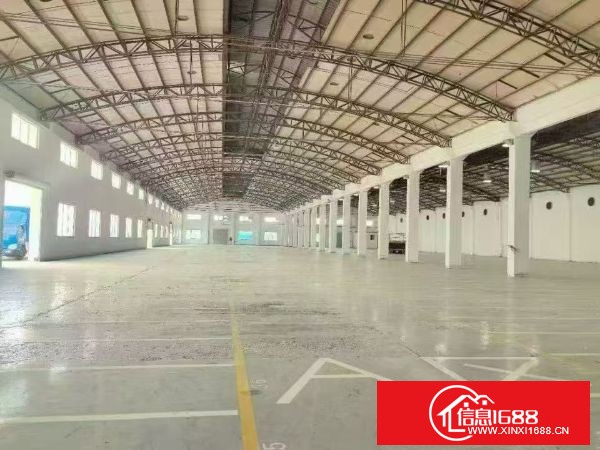 常平勇莞高速口新出单一层 面积11800平米 滴水位8米至12米 100米长，带卸货平台，大小面积可分租