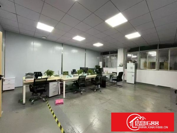 原房东红本厂房出租 观澜龙澜快速边，新出花园式红本厂房一楼1880平，高度5.8米，形象好，带办公室，可分租