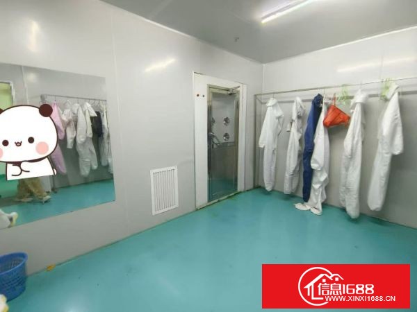 观澜松元轻轨旁原房东 楼上1400平米一整层 带装修办公室，有无尘车间 园区形象好，已电改。