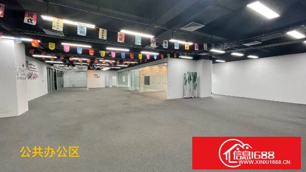 坂田 华为地铁口，开发商直租，出租基础参数   面积：550.61平方米，另一套625平方米， 格局：6+1，可分租