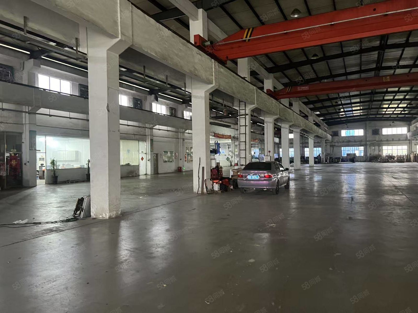 (出租) 房东急！独门独院砖墙到顶钢构！空地1万平，带行车