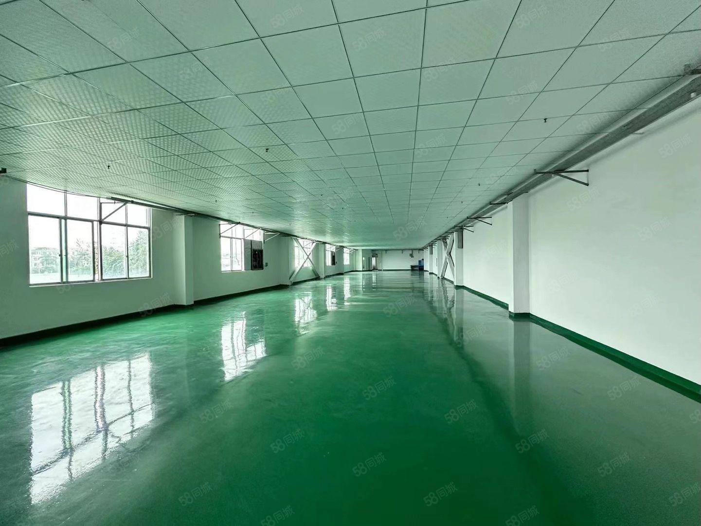 (出租) 大岭山杨屋原房东厂房出租水电齐全全新地坪漆实际面积价格便宜